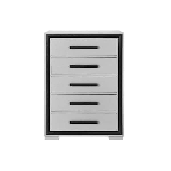 Global Furniture Usa AMELIA-GREY/BLACK-CH 5711 - main